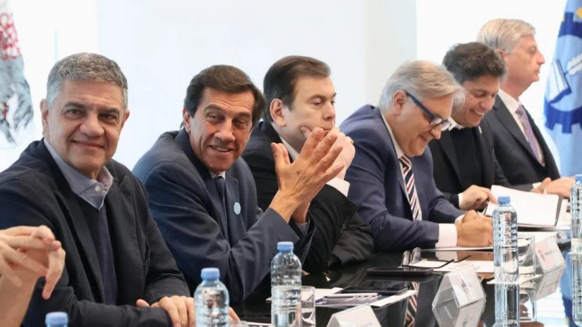 Sadir participó de un encuentro de gobernadores para abordar obras y coparticipación