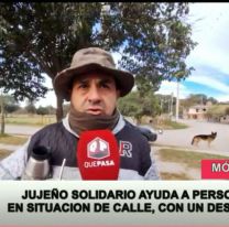 "Cocinamos bajo un árbol porque no tenemos un lugar": jujeños ayudan a los más necesitados