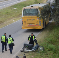 ALERTA por siniestro vial en ruta Nº 66 a la altura de la pasarela