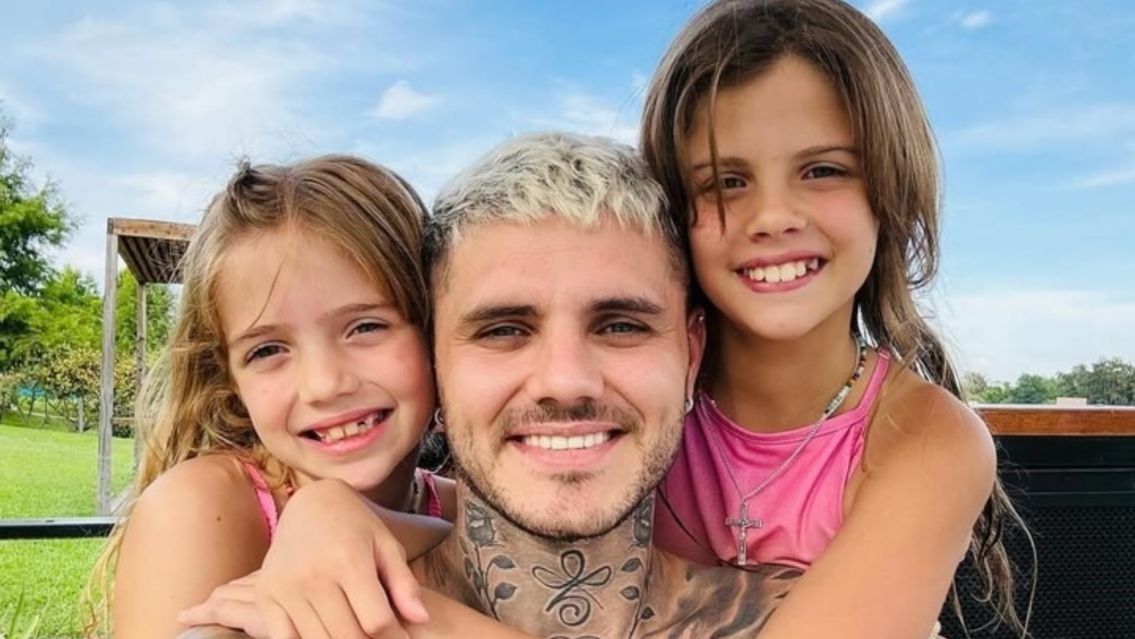 Filtraron el pedido de las hijas de Wanda para volver a ver a su pap�: "No hasta que..."