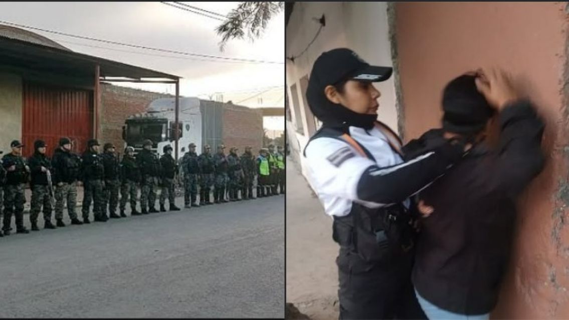 Mega operativo policial en Perico dejó varios delincuentes trás las rejas