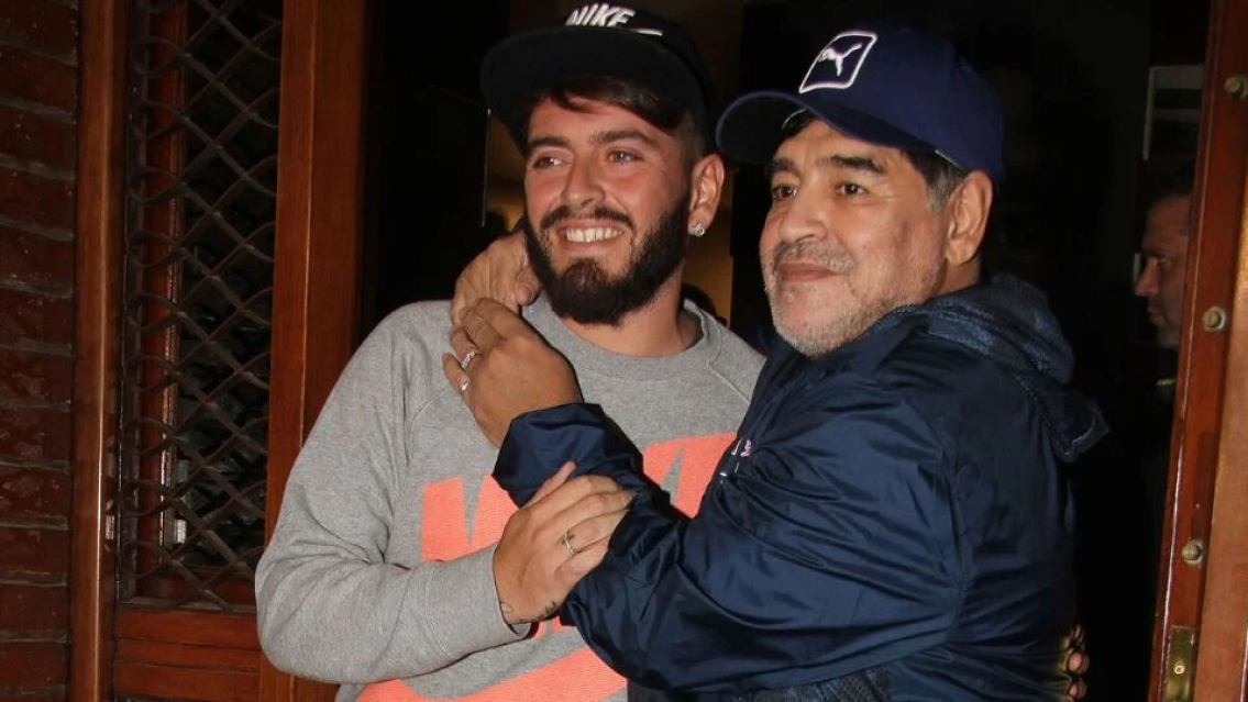 "No te olvides de m�": preocupa la salud del hijo m�s grande de Diego Maradona