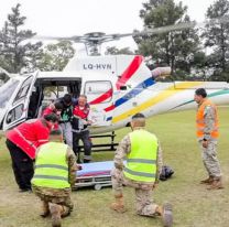 Impresionante rescate de un juje&ntilde;o en Yaquispampa: "El helic&oacute;ptero le salv&oacute; la vida"