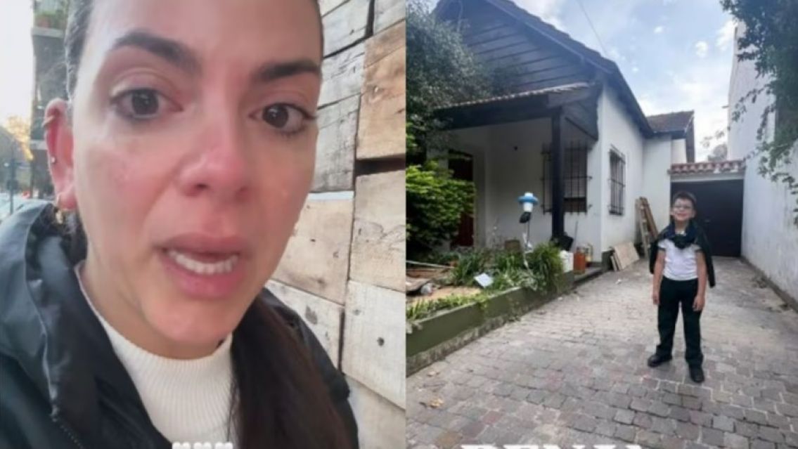 El desconsolado llanto de Belu Lucius al ver demolida la casa de sus abuelos: "Una angustia"