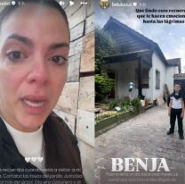 El desconsolado llanto de Belu Lucius al ver demolida la casa de sus abuelos: "Una angustia"