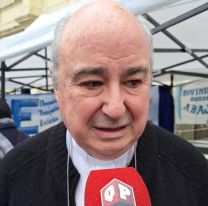 El Obispo Daniel Fernández dio su bendición a los trabajadores de la economía popular en Jujuy