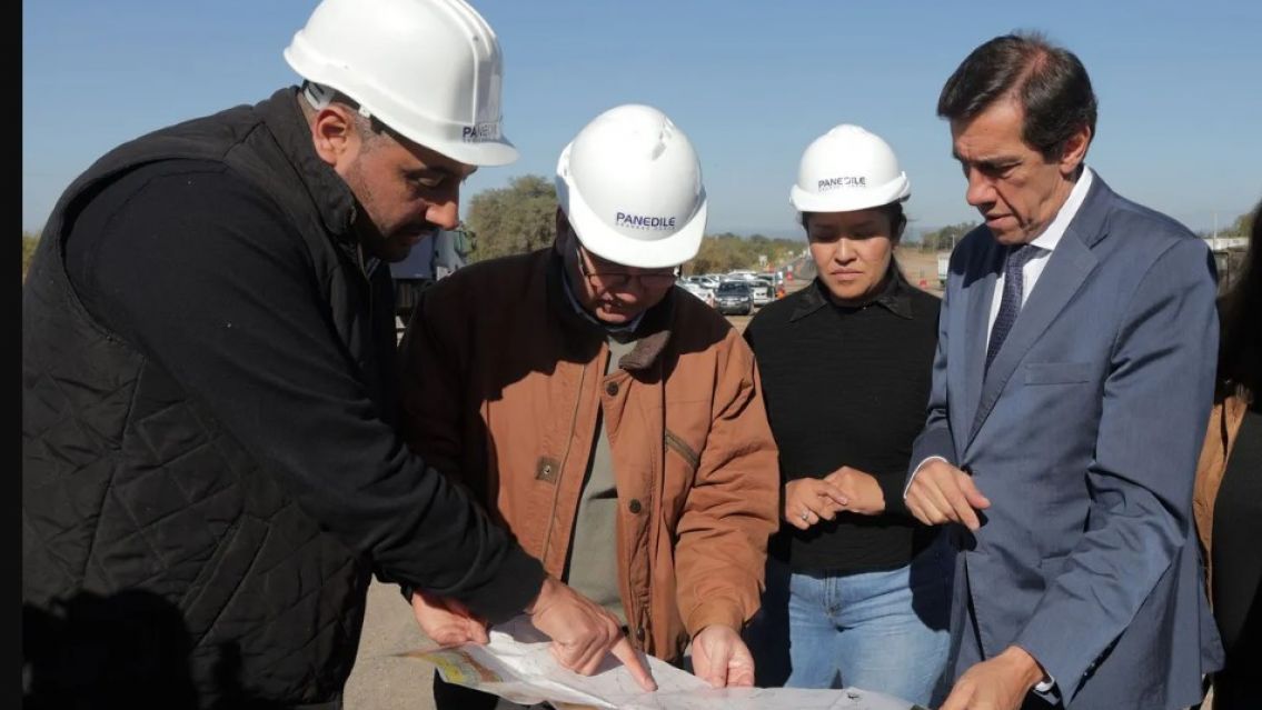 Sadir recorrió los avances en la reactivación de la Ruta Nacional 34