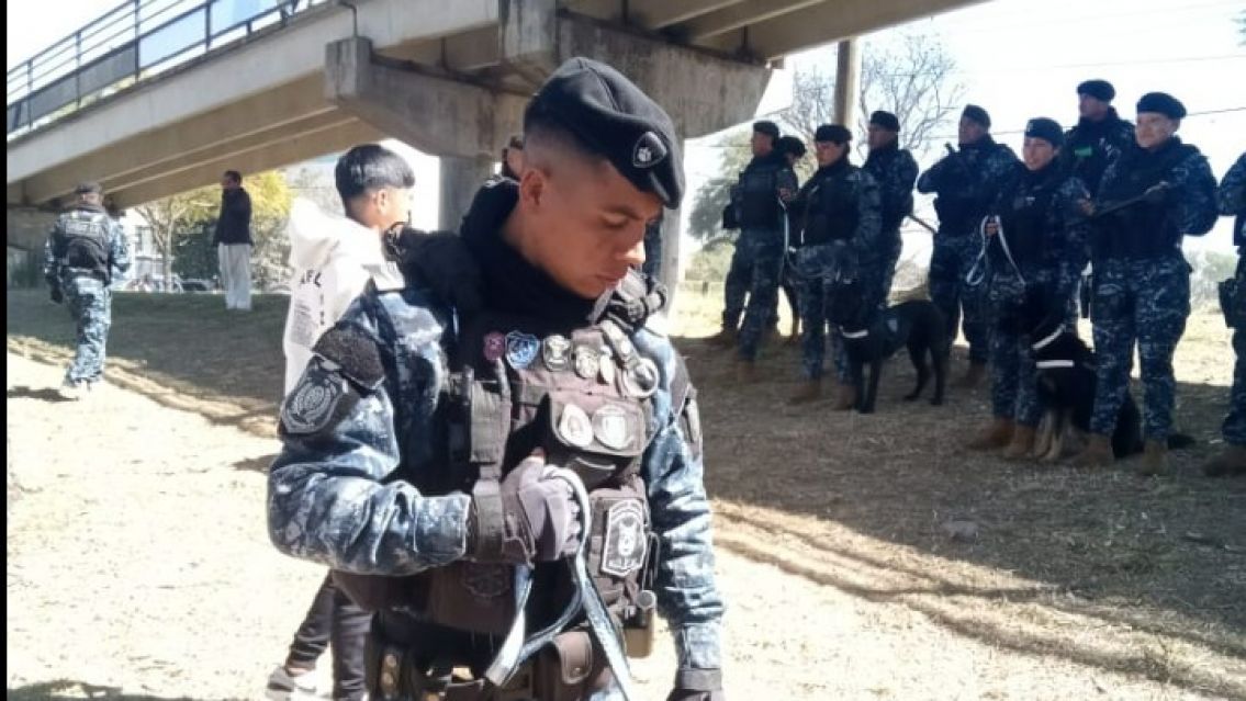 Mega operativo policial terminó con la captura de un peligroso delincuente armado