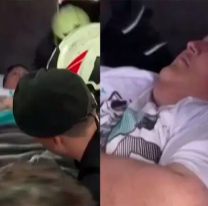 Así fue rescatado ex participante de Cuestión de peso: 300 kilos de cuerpo