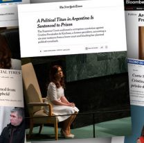 Así reflejaron los principales medios del mundo la condena a Cristina Fernández de Kirchner