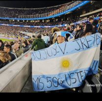 Jujeña cumplió su sueño anoche en la cancha: su familia lo hizo posible