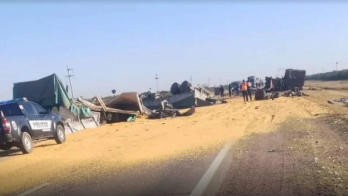 [HORROR] Tragedia en Ruta 34: joven camionero perdi� la vida tras chocar con un auto