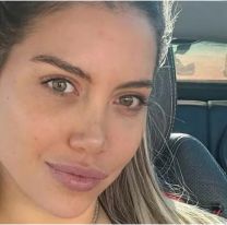 Como una adolescente: así vieron a Wanda a los besos en pleno aeropuerto