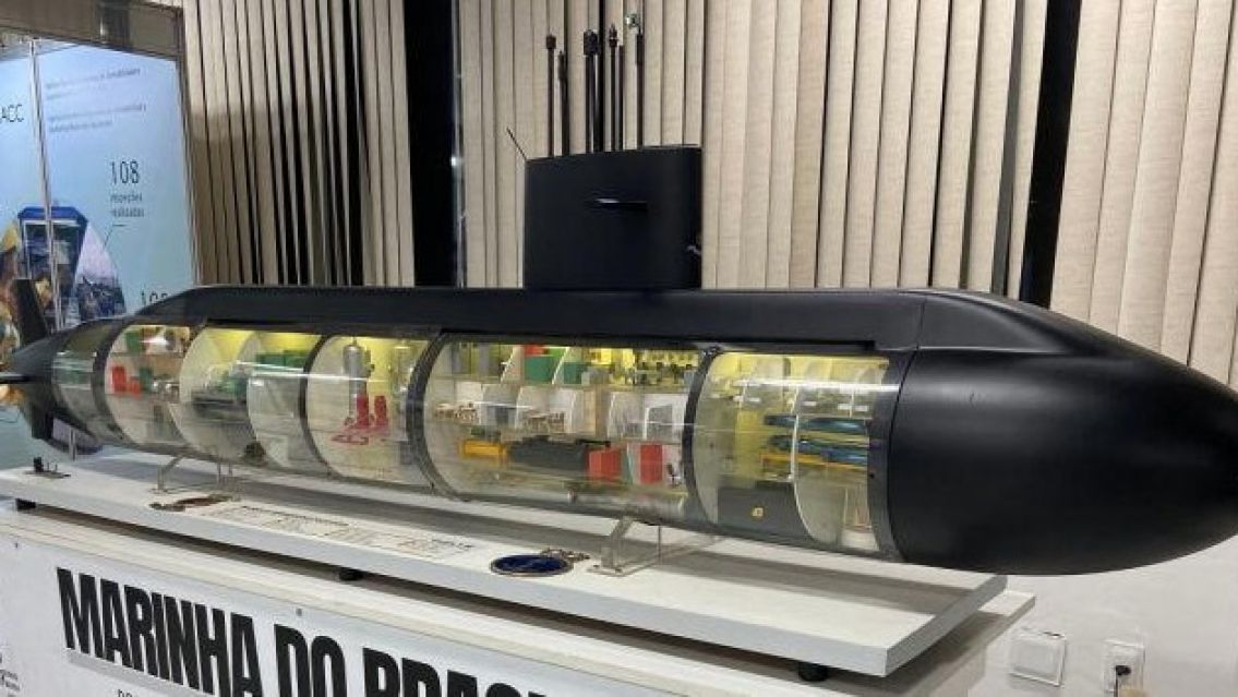 El plan de Brasil para el submarino nuclear