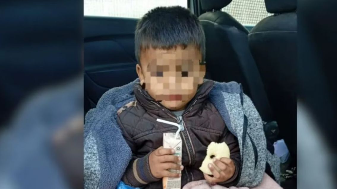 Rescataron a un nene de 3 años que caminaba solo por la calle: estaba a 8 cuadras de su casa