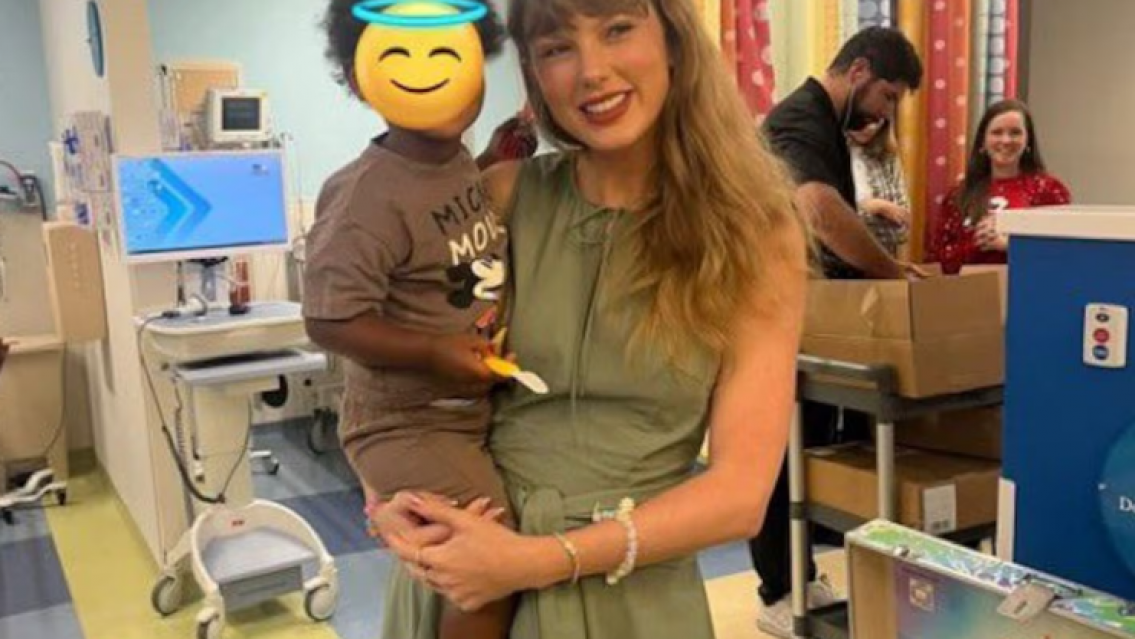 �Acaso la mejor de todas? Taylor Swift visit� de sorpresa un hospital 