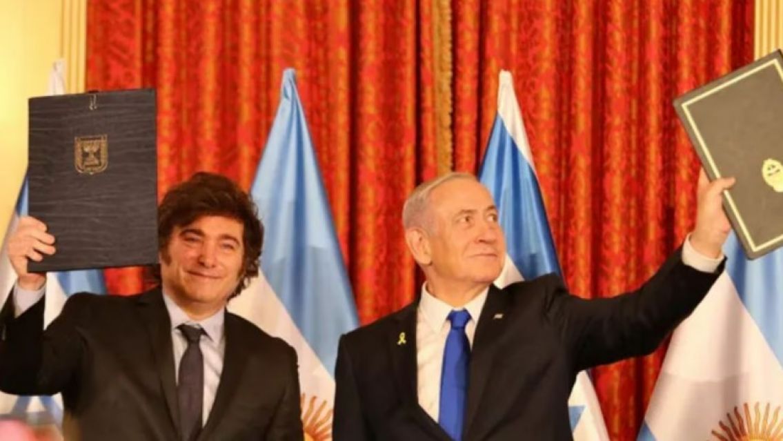 En plena guerra entre Israel e Ir�n, Milei llam� a Benjam�n Netanyahu y le manifest� su apoyo