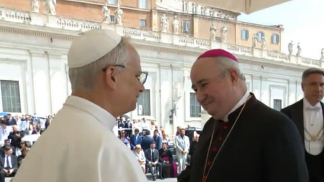 �El Papa Le�n XIV viene a Jujuy? El Obispo Fern�ndez lo salud� y encendi� las versiones
