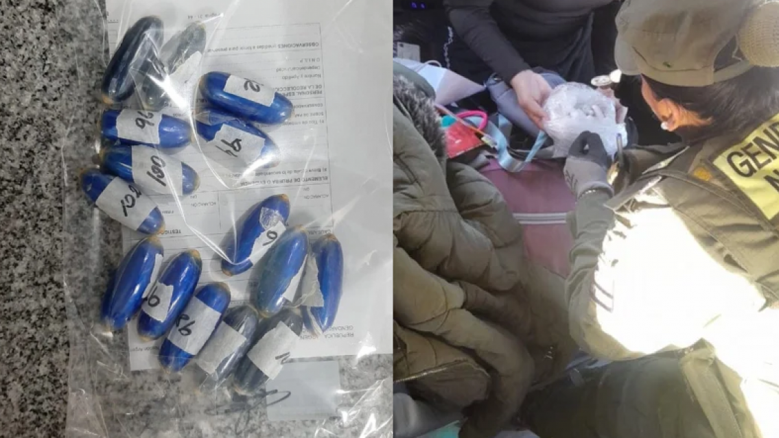 Mula intentó pasar con "sus cosas" pero la detuvieron en este control norteño