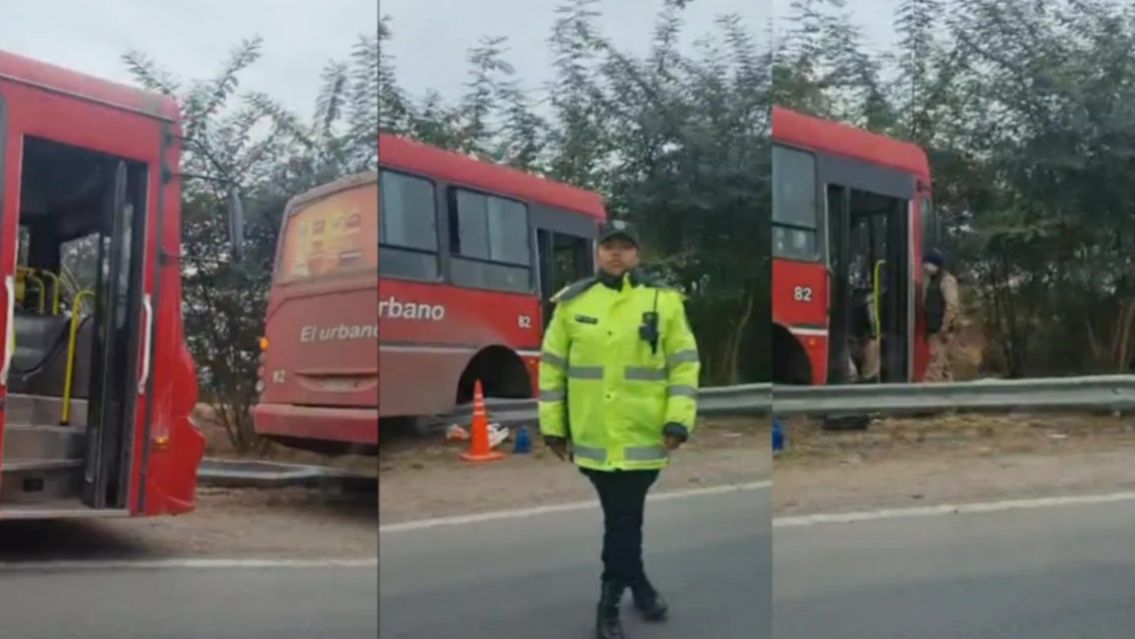 Brutal choque de un colectivo en la ruta 9: Se salvaron de milagro