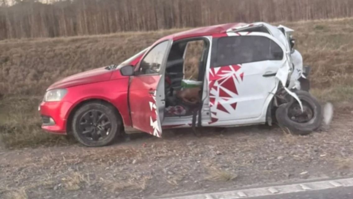 Ruta 66: Dos ni�os heridos en un terrible choque