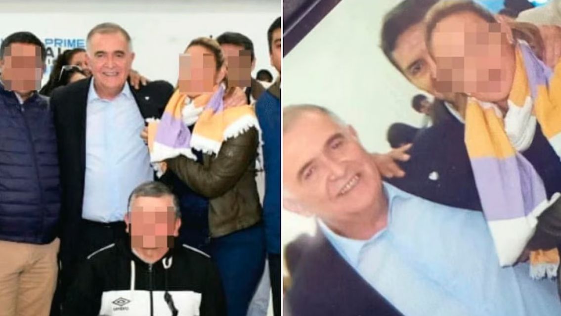 Le robaron el celular al gobernador de Tucum�n mientras se sacaba fotos con militantes