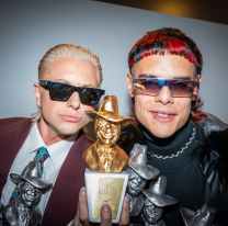 "Maradona es mejor y viva Perón", fuerte mensaje de los ganadores del Gardel de Oro