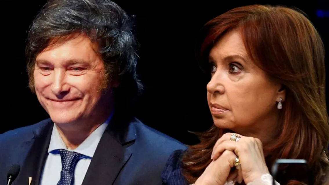 "No me dejan competir porque saben que pierden", Cristina filosa contra Milei