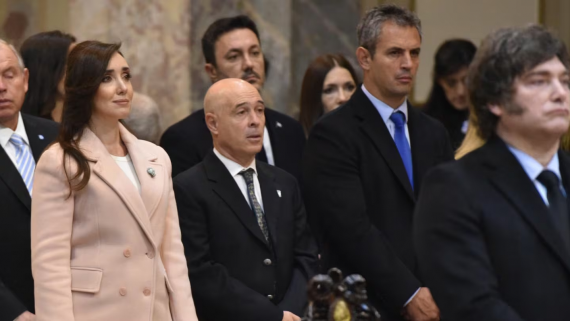 Distantes: Villarruel y Javier Milei irán a dos actos distintos por el Día de la Bandera