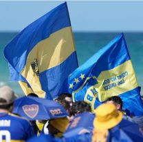 Los hinchas de Boca hicieron un segundo banderazo y palpitaron el partido contra Bayern Múnich