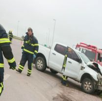 [URGENTE] Terrible accidente de dos camionetas en Ruta: hay tres heridos