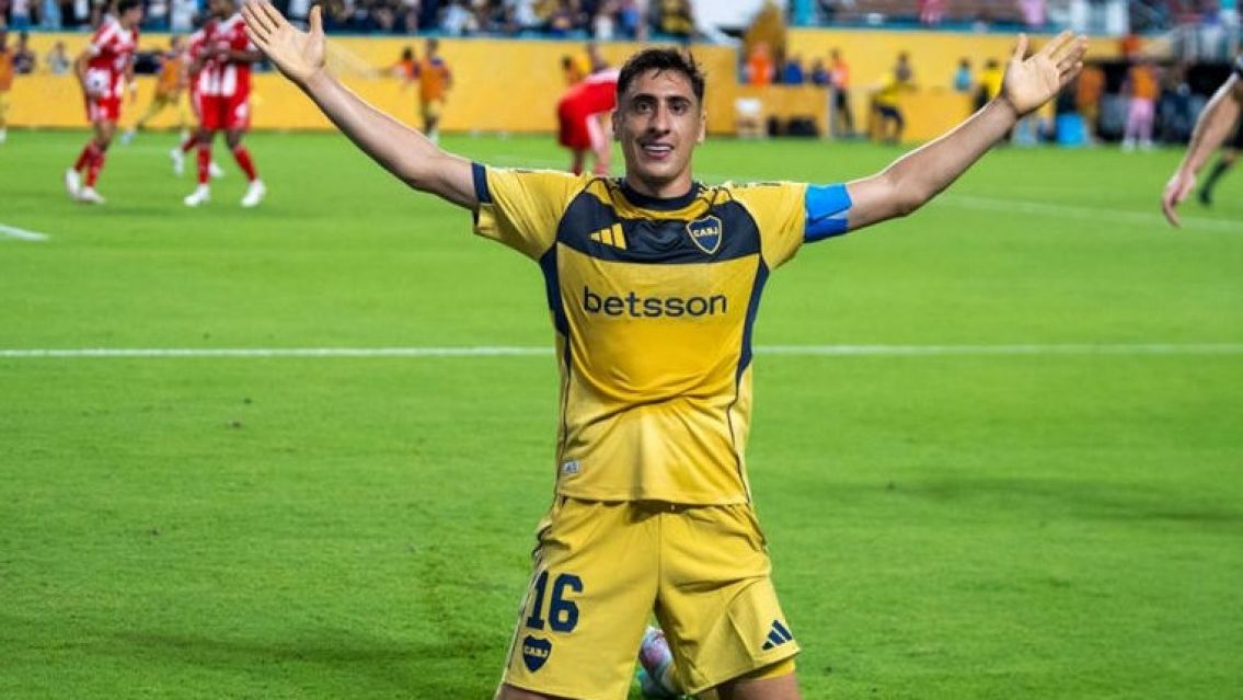 Con dos palabras, Merentiel ilusion� a los hinchas de Boca a pesar de la derrota vs. Bayern 