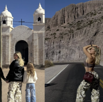 Wanda Nara revolucionó Jujuy con su llegada, vino con sus hijas más chiquitas