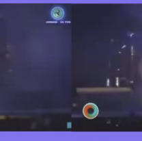 Tremenda caída de Dillom en pleno show