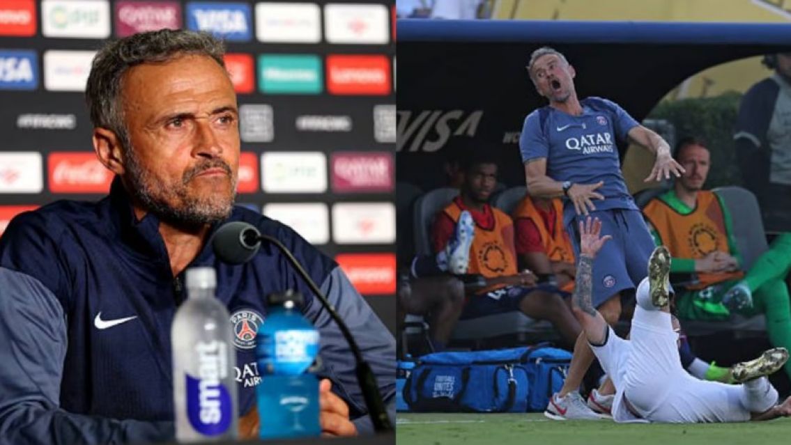 Luis Enrique duro contra las canchas del Mundial de Clubes: "El balón pica como un conejo"