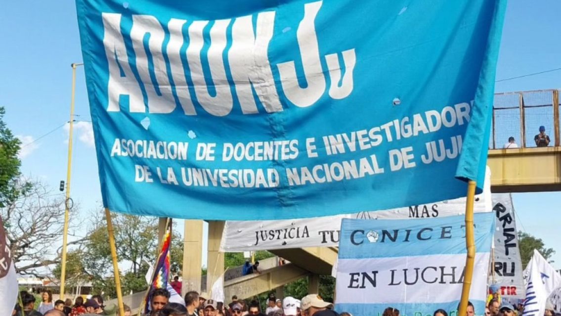 Paro docente universitario: 48 horas de huelga y una marcha en Jujuy