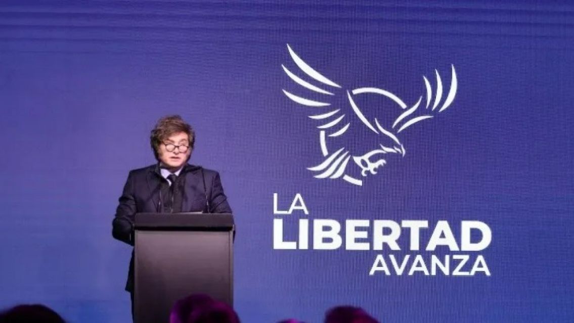 Javier Milei en La Plata: "Nos preparamos para una batalla hist�rica en PBA"