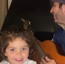 El gaucho que cantó un clásico con su hija y se volvió viral
