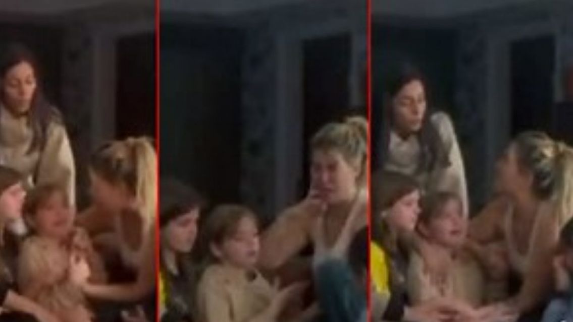 Se filtró el video del momento en que se llevaban a las hijas de Wanda en medio de gritos