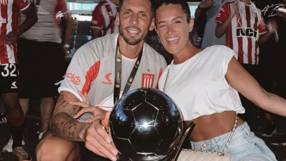 Ya fue Rodrigo De Paul: así festejó Camila Homs con su novio