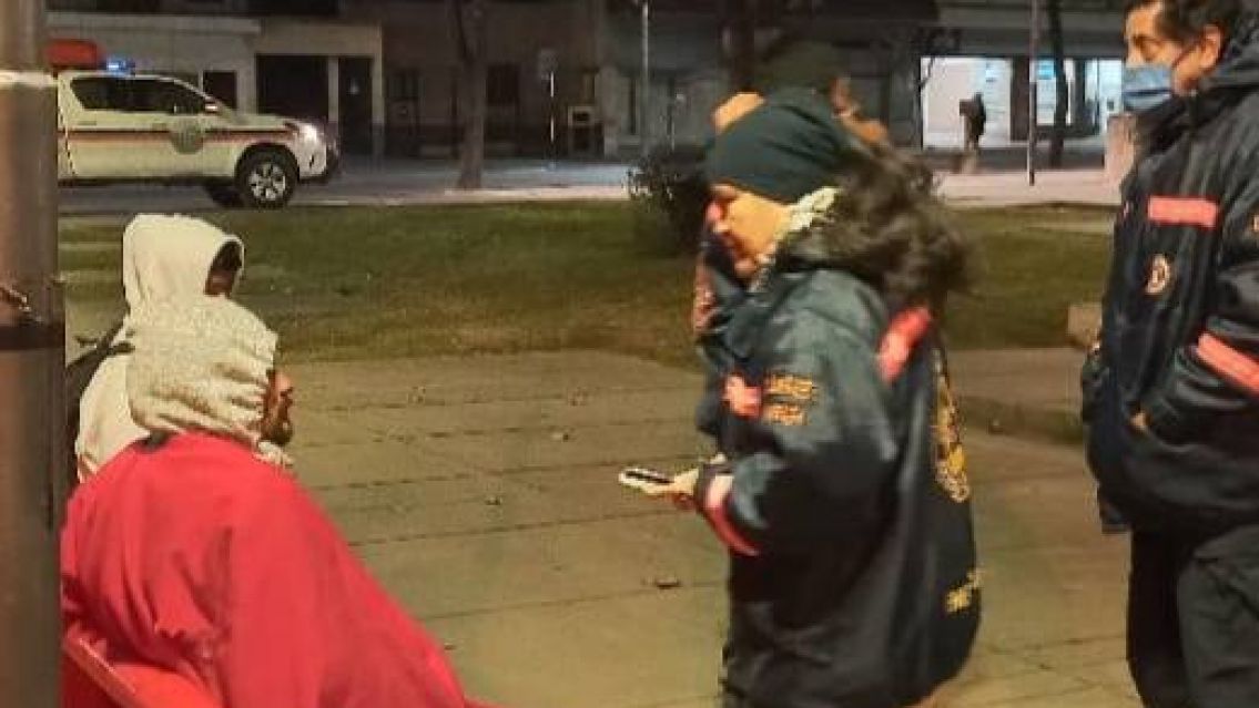 Ola polar: así rescataron a los jujeños que duermen en la calle