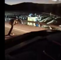 Conmoción en Chile: volcó un colectivo argentino y hay al menos cuatro muertos