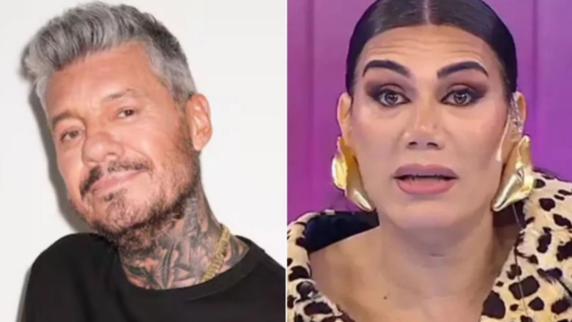 Tinelli reveló el mensaje privado de Flor de la V con insultos: "Habla más de ella que de mí"