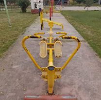 Indignación en Perico por el estado de los gimnasios urbanos: "No hay interés en mejorar la calidad de vida"