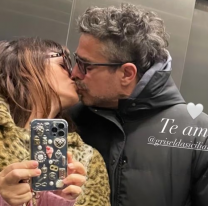Luciano Castro a los besos con su novia y sin ir al cumpleaños de su hija