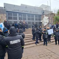 Tercer día de paro en Tránsito: sin respuestas, el reclamo llegó a la Legislatura