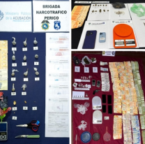 Encontraron de todo: narcomenudeo en Jujuy y millones de pesos secuestrados