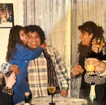 El emocionante posteo de la hija de Adrián de los Dados Negros: terminó internado