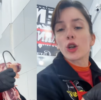 La joven carnicera que es furor en las redes