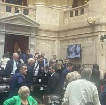 Diputados: se levantó la sesión en medio de un escándalo